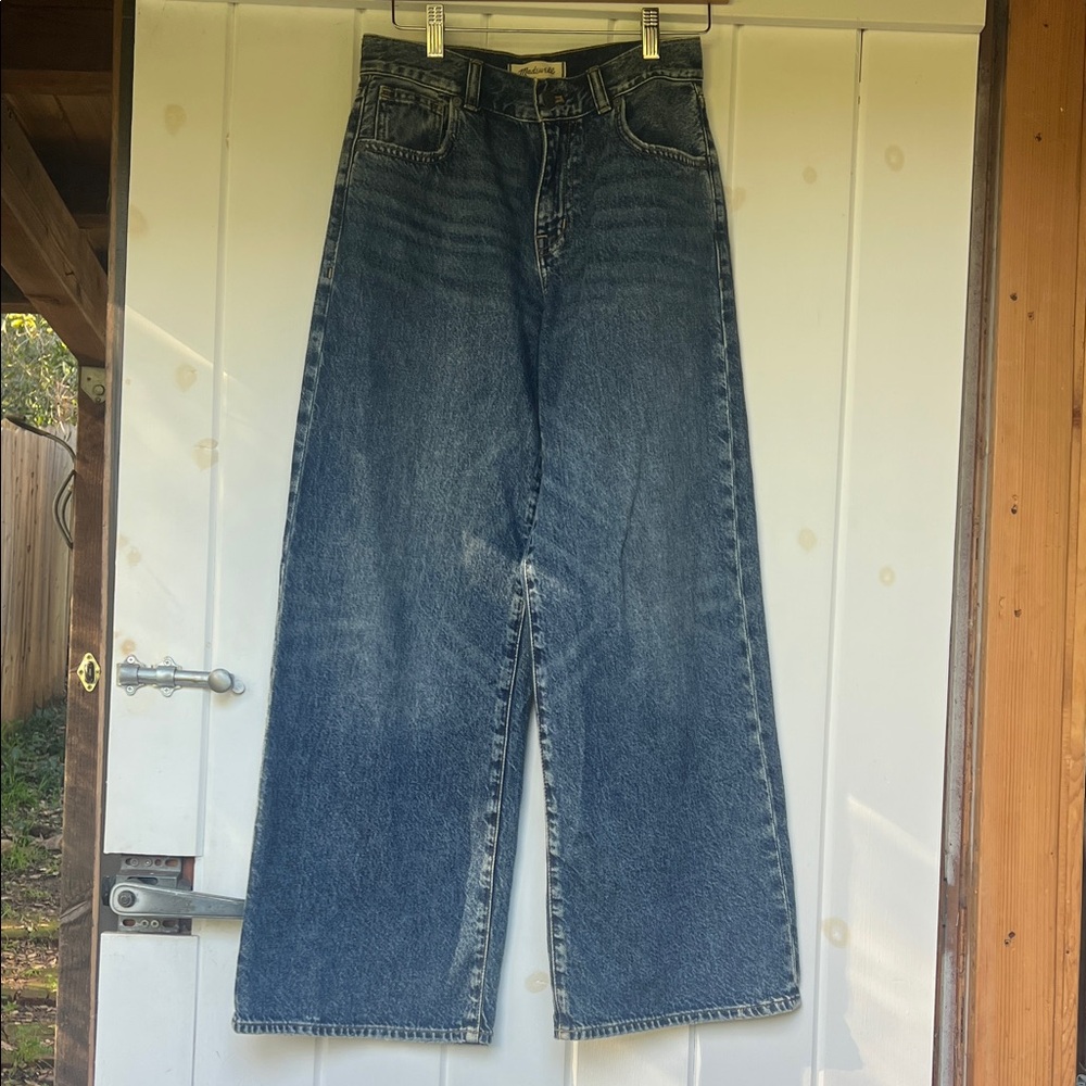 Like New Madewell Super Wide Leg 25P - Picture 3 of 6